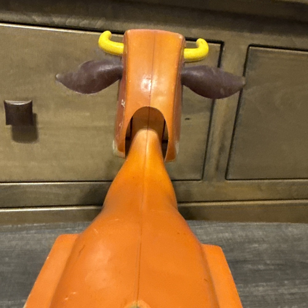 1972 Fisher-Price #132 Molly Moo Cow pull toy - Picture 11 of 12